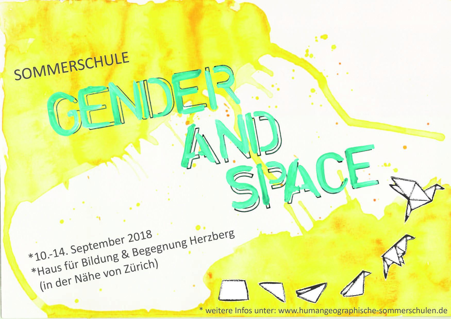 Sommerschule „Gender & Space“ | AK Feministische Geographien